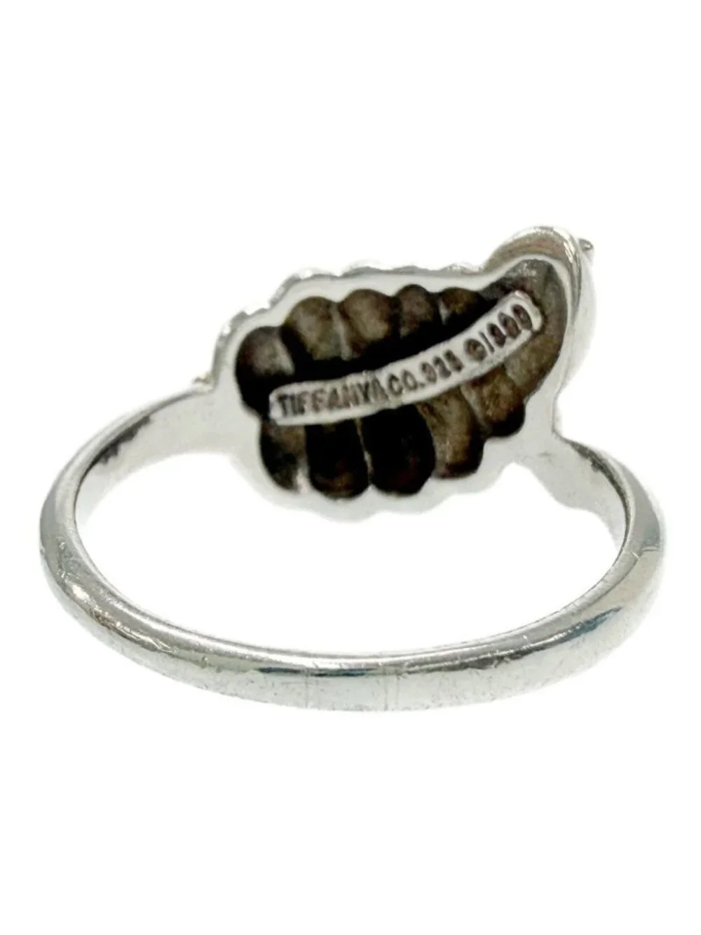 Tiffany & Co Silver Leaf Ring